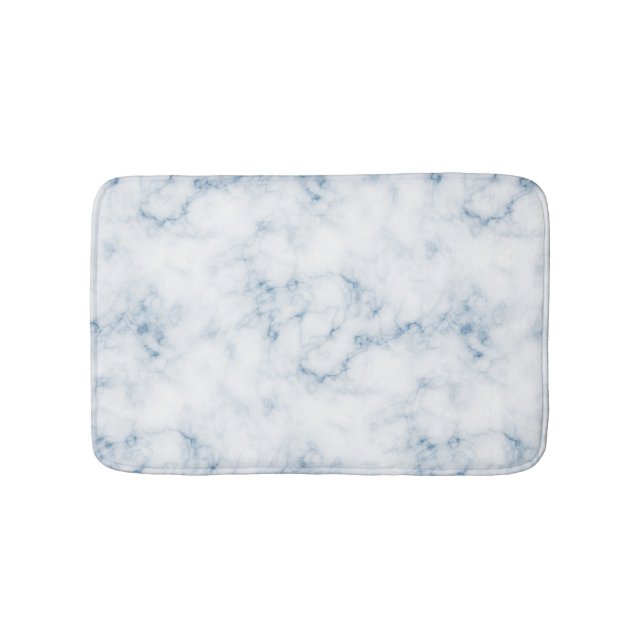 Weißes feines Blau des Marmor-w Veins Matte (Vorderseite)