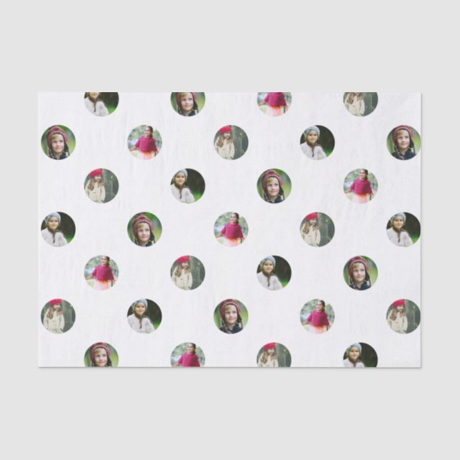 Weißes Foto-Dotierpapier Seidenpapier (Vorderseite)