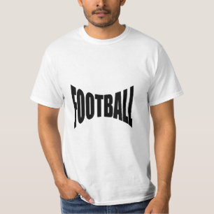 Weißes Fußball-Shirt T-Shirt