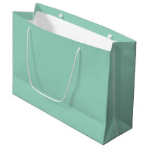 Weißes Geschenktasche mit eigener Marke | Große Gl