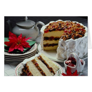 Weißes Hackfleisch, Schichtkuchen-Blumen der