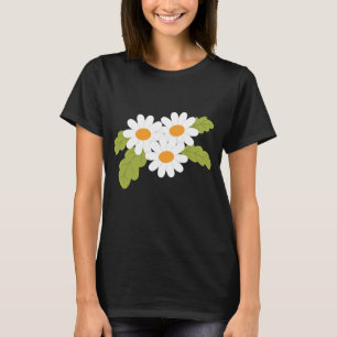 Weißes Halbbündel T-Shirt