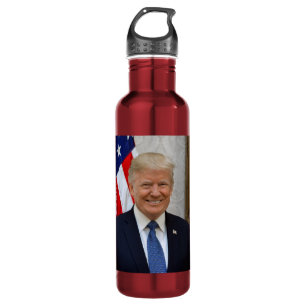 Weißes Haus des amerikanischen Präsidenten Donald  Edelstahlflasche