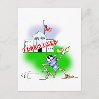 Weißes Haus prognostiziert Postkarte