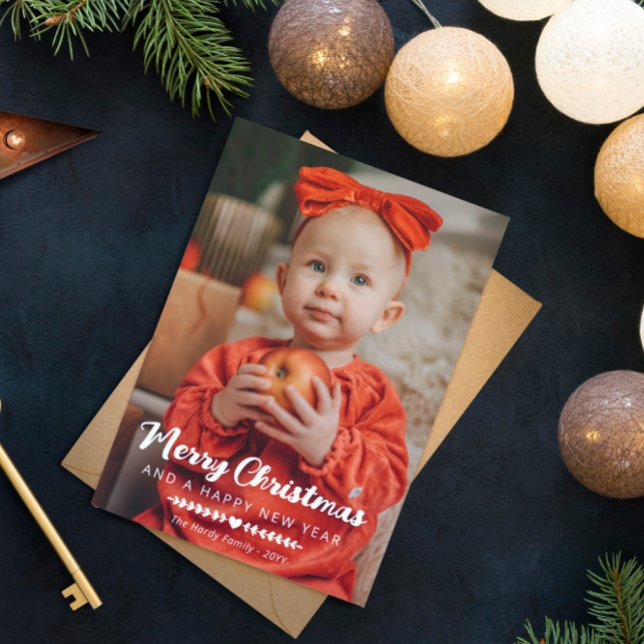 Weißes Herz Grün Foto Frohe Weihnachten (Von Creator hochgeladen)