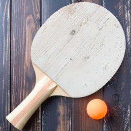 Weißes Holz Tischtennis Schläger