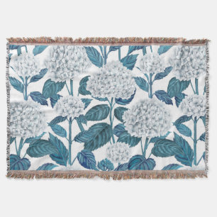 Weißes Hydrangea Decke