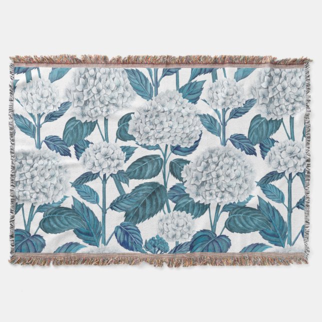 Weißes Hydrangea Decke (Vorderseite)