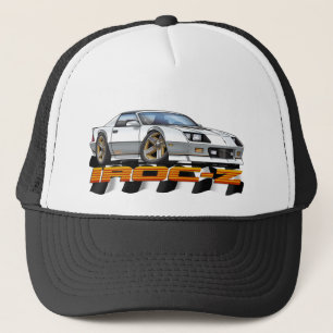 Weißes IROC Z Truckerkappe