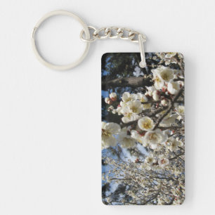 Weißes Kirschbär / Sakura / ラ(桜) Schlüsselanhänger
