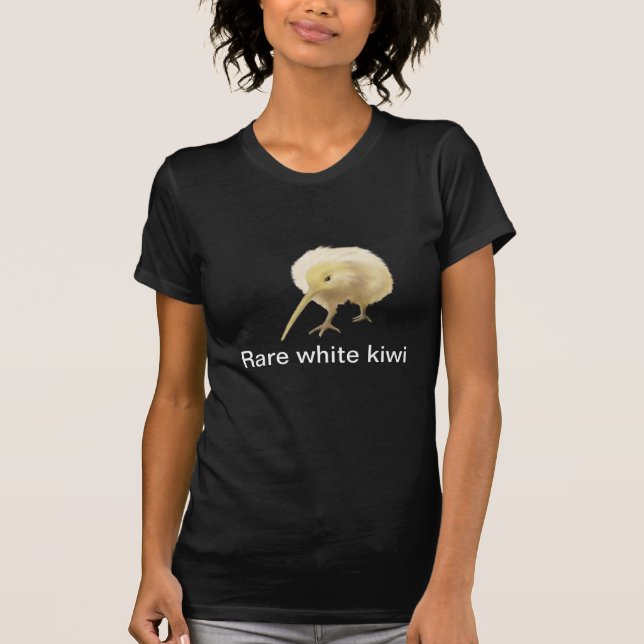 Weißes Kiwivogel-Shirt T-Shirt (Vorderseite)