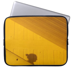 Weißes Kunststoffblech Laptopschutzhülle