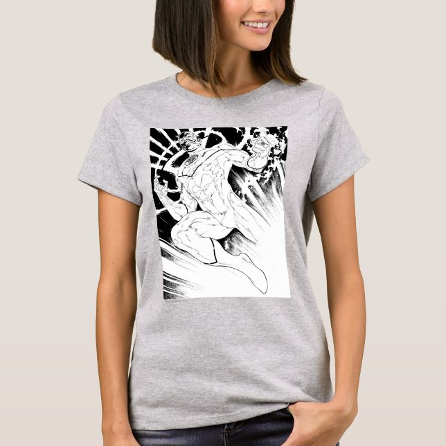 Weißes Laternenkorps T-Shirt (Vorderseite)