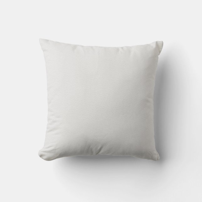 Weißes Leder-inspirierter Imitat-Druck Kissen (Vorderseite)