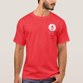 Weißes Leuchtlogo T-Shirt