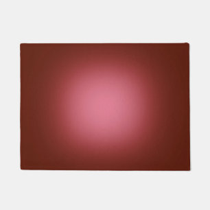 Weißes Licht in rot Fußmatte