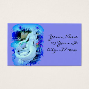 Weißes Meerjungfrau Sitzen Thunder_Cove