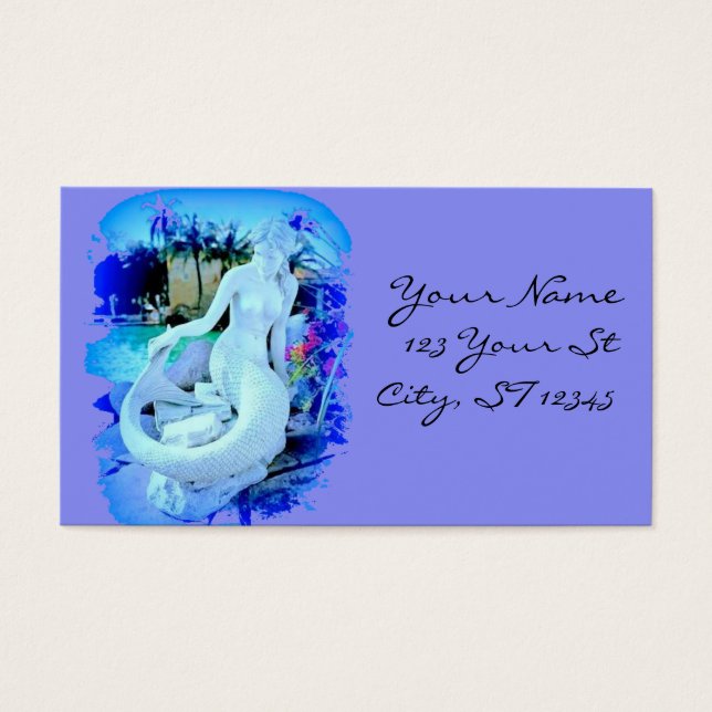 Weißes Meerjungfrau Sitzen Thunder_Cove (Vorderseite)