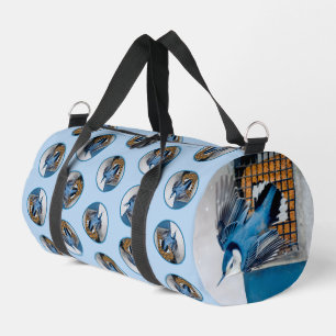 Weißes Nackthatch-Flying Original-Foto Duffle Bag
