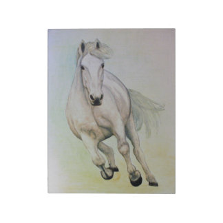 'Weißes Pferd' Notepad Notizblock