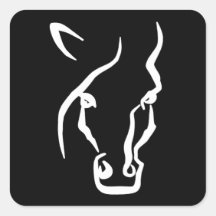 Weißes Pferd