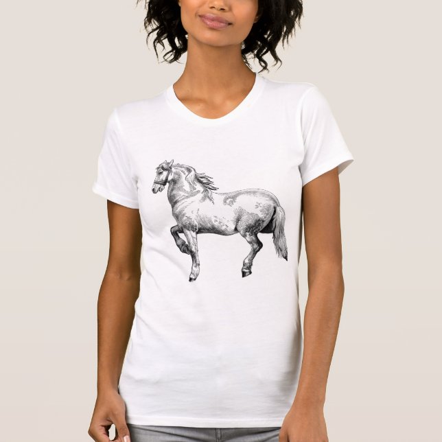 Weißes Pferd Tee (Vorderseite)