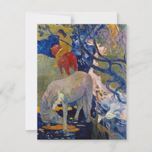 Weisses Pferd von Paul Gauguin, Vintage Fine Art