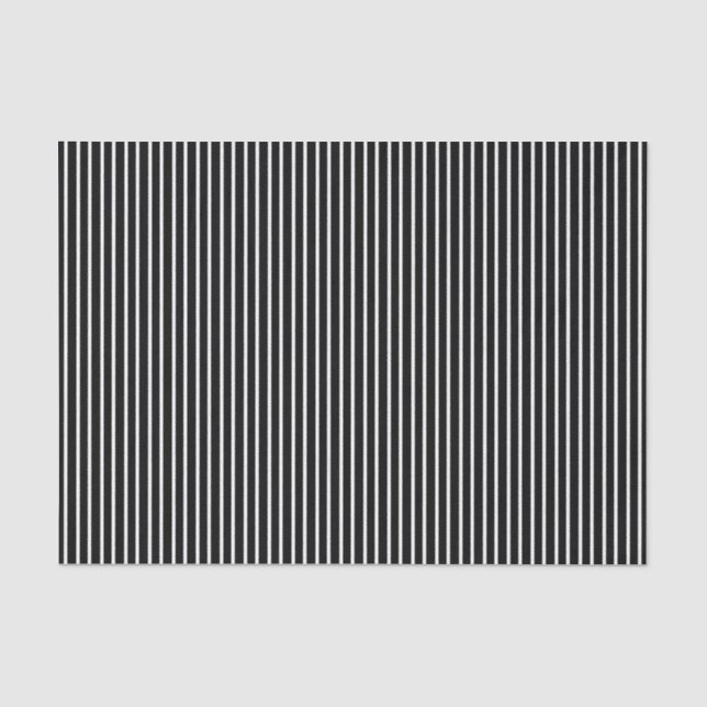 Weißes Pinstrichgewebe Seidenpapier (Vorderseite)