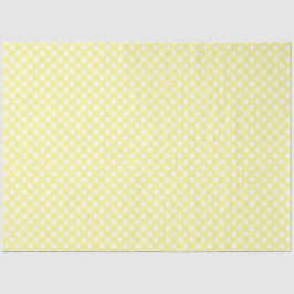 Weißes Polka-Dot-Papier Seidenpapier