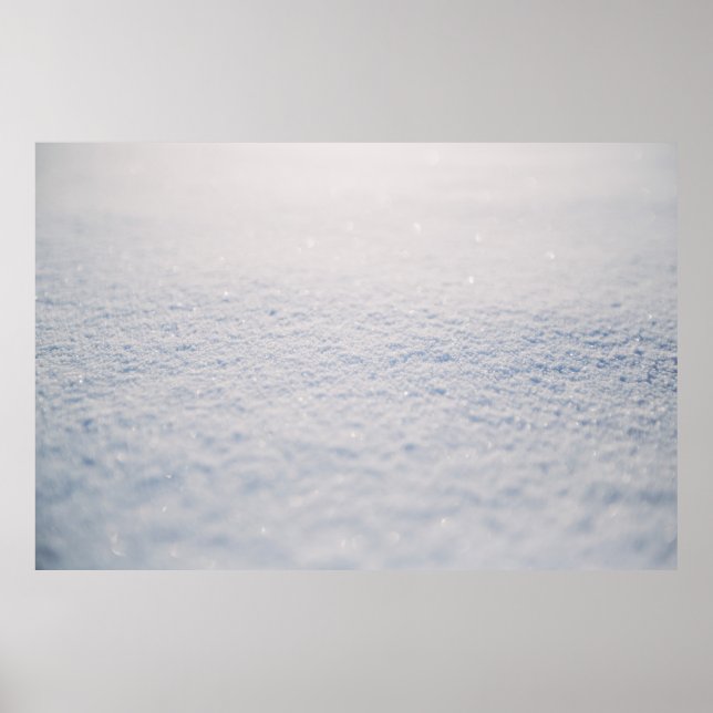 Weißes Pulver Poster (Vorne)