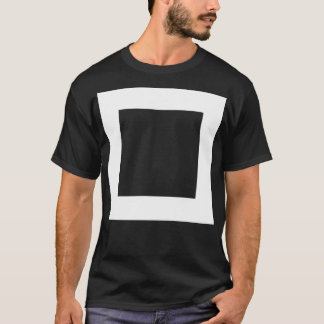 Weißes Quadrat T-Shirt