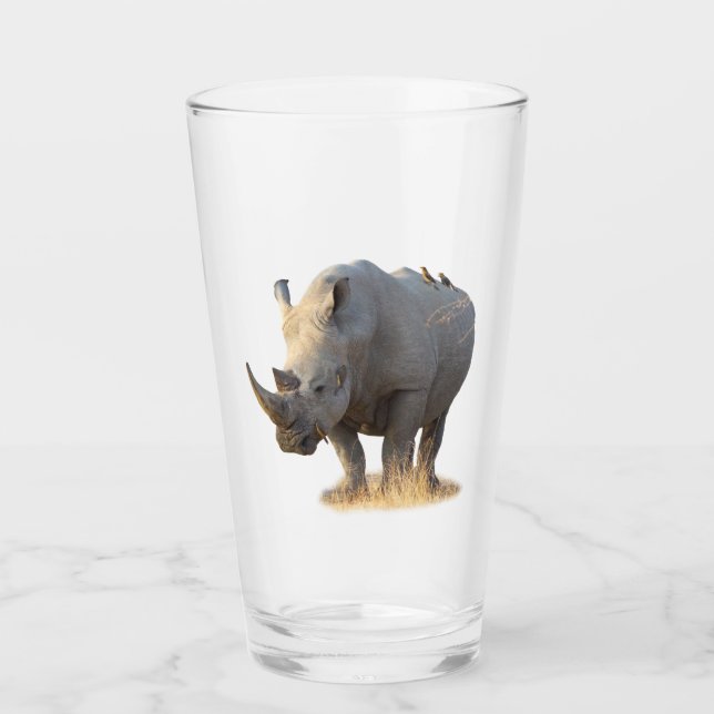 Weißes Rhino-Glas Glas (Vorderseite)