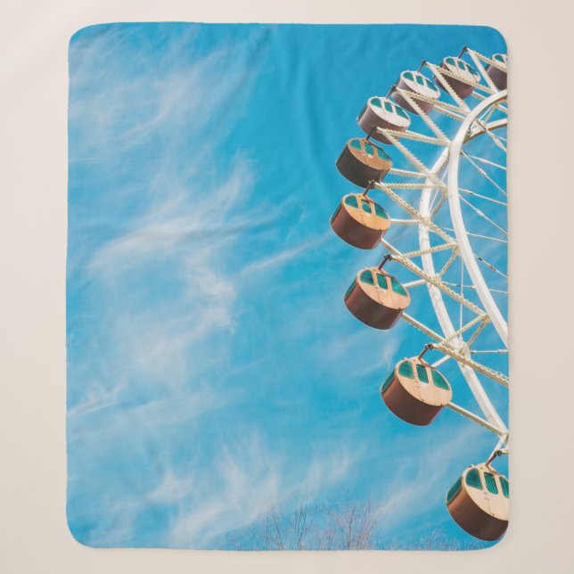 Weißes Riesenrad am Morgen unter freiem Himmel Sherpadecke (Vorderseite)