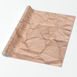 Weißes, rosa gefaltetes Papier Geschenkpapier