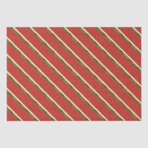 Weißes rotes Wasserfarbenpapier Wassermelone Tissu Seidenpapier