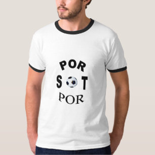 weißes schwarzes DESIGN SPORT Rundhals-T-Shirt T-Shirt