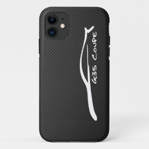 Weißes Silhouette-Logo des Coupé-G35 iPhone 11 Hülle