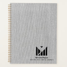 Weißes Stoffmuster Textur Elegante Monogram Logo C
