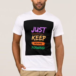 Weißes T-Shirt mit halben Ärmeln