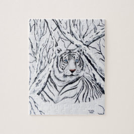 Weißes Tiger in