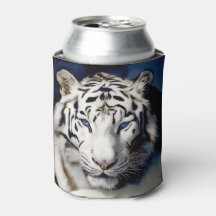 Weißes Tigergesicht