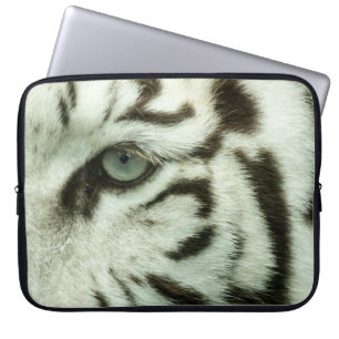 WEIßES TIGERGESICHT LAPTOPSCHUTZHÜLLE