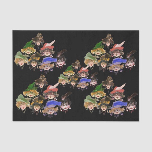 Weißes Tissue Seidenpapier (Vorderseite)