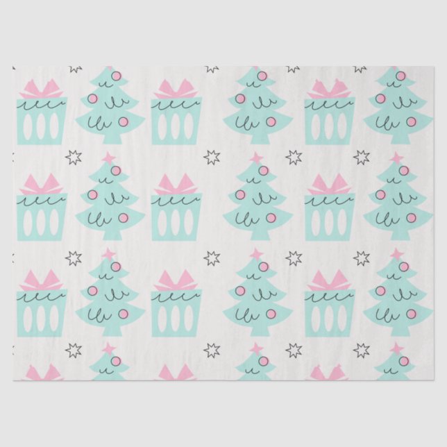 Weißes Tissue Seidenpapier (Vorderseite)