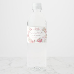 Weißes und rosa Kürbisflasche
