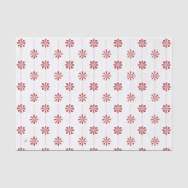Weißes und rotes Lollipops - Holiday Tissue Paper Seidenpapier