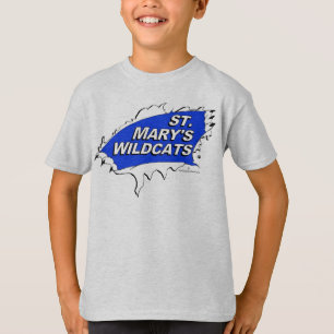 weißes Wildkatzen-Shirt revD T-Shirt