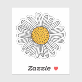 Weißes zeichn aufkleber