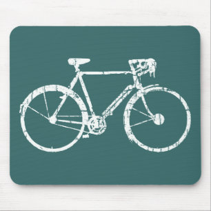 Weißfahrrad Mousepad