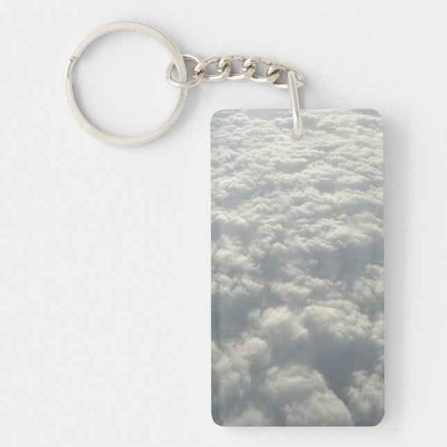 WEISSFLUFFY SCHLÜSSELANHÄNGER (Vorderseite)